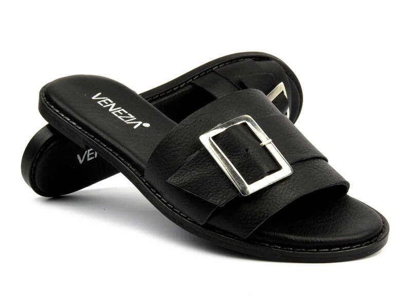 Dámské sandály na klínku - VENEZIA 003 MERTER, šedé