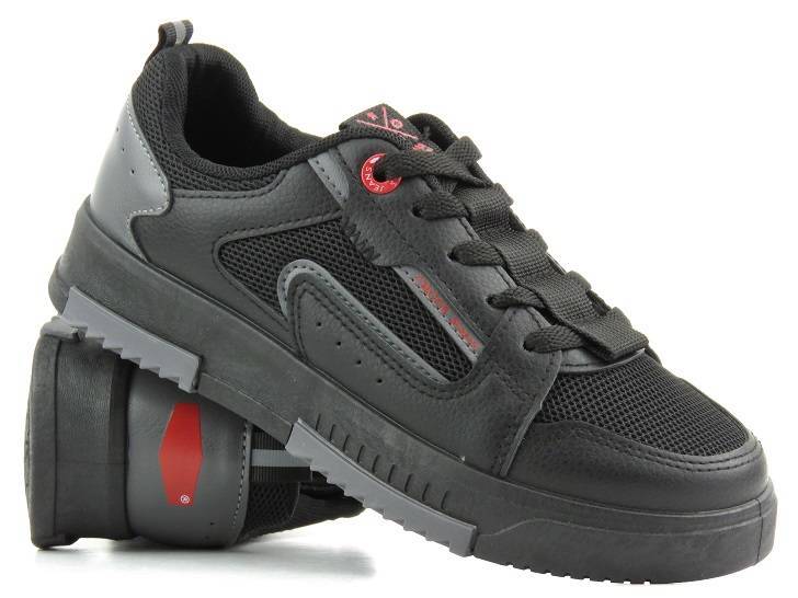 Dámské tenisky, sportovní obuv - CROSS JEANS LL2R4012C, černé
