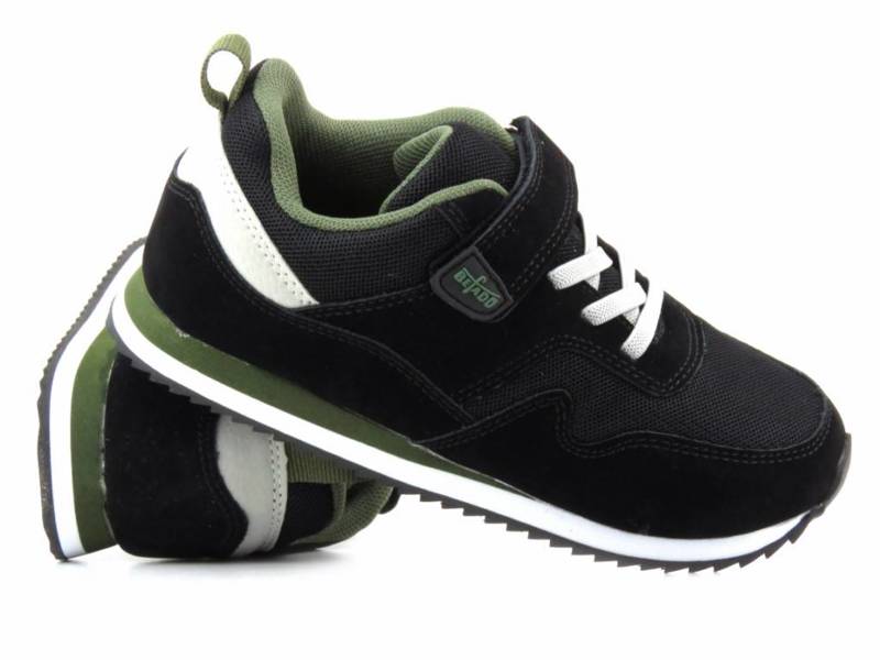 Dětská sportovní obuv - BEFADO 516Y221, černá se zelenou
