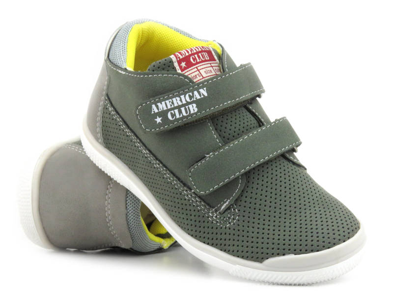 Dětské kotníkové boty - American Club GC 11/21, zelené