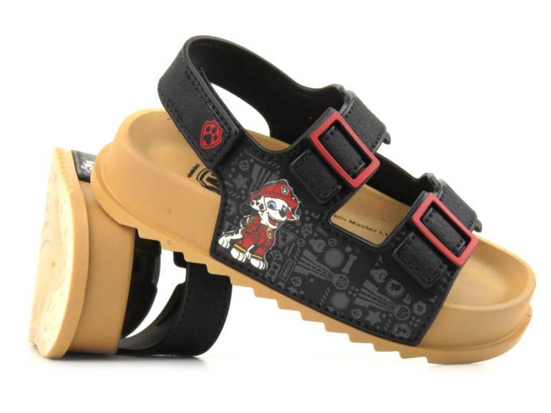 Dětské sandály s Marshall (Paw Patrol) - Zaxy JJ385016, černé