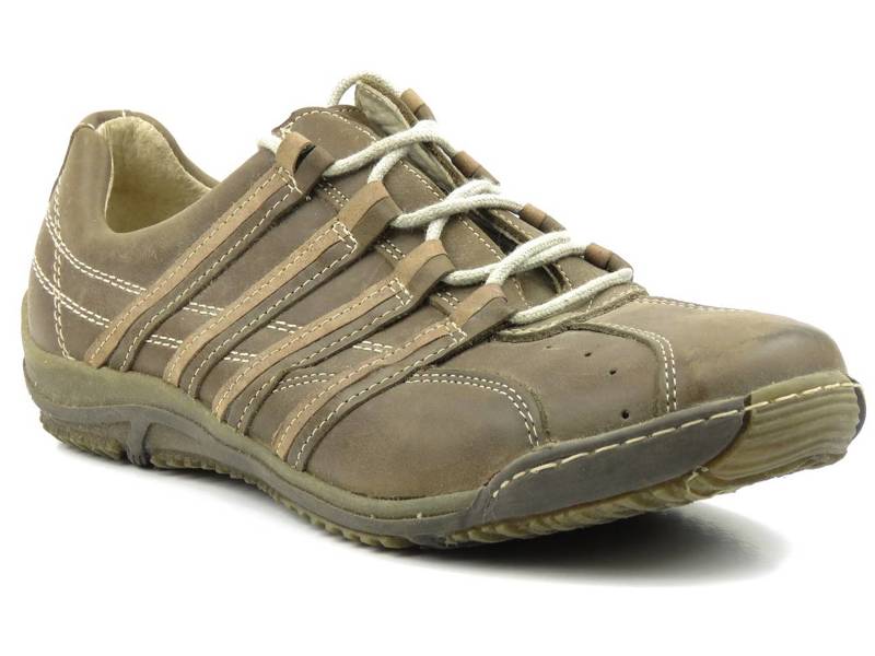 Kožené pánské boty polské značky - HELIOS 351, hnědé