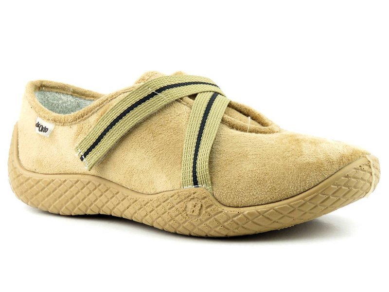 Uzavřené pantofle, dámská ortopedická obuv - Befado dr Orto 434D017, béžová