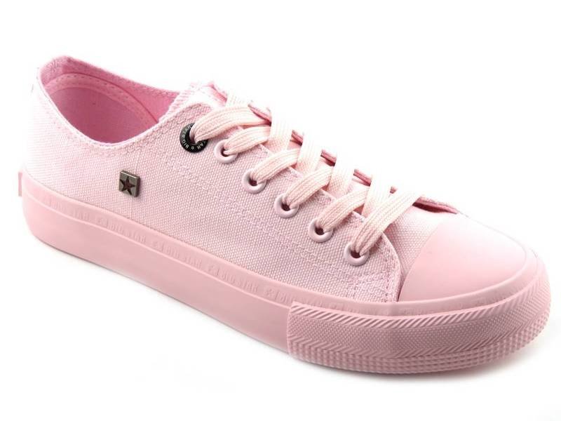 Dámské tenisky, sportovní boty Big Star AA274028, růžové