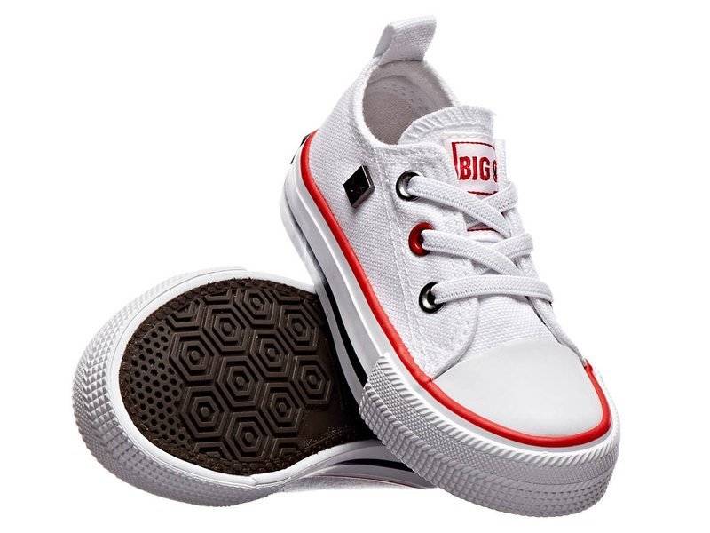 Dětské tenisky, sportovní boty Big Star HH374193, bílé