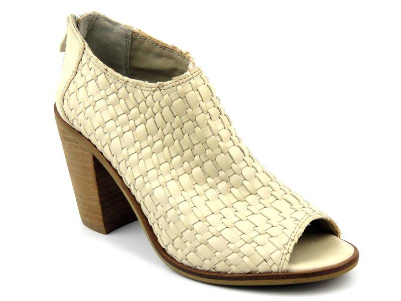 Jarní dámské kotníkové boty, sandály - BATA 33388, béžová, II