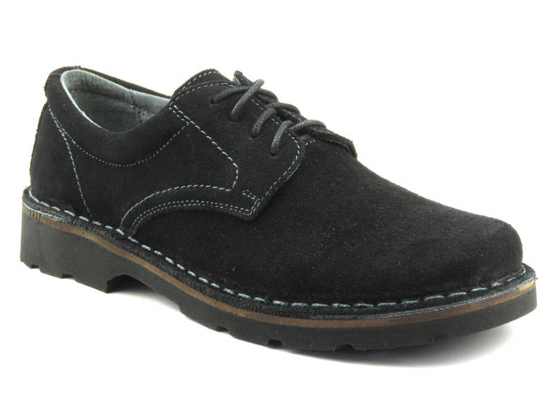 Kožená pánská obuv HELIOS Komfort 808, černá