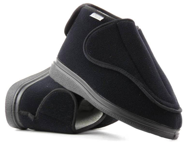 Speciální pantofle pro seniory - Befado Dr Orto 163D002, černé