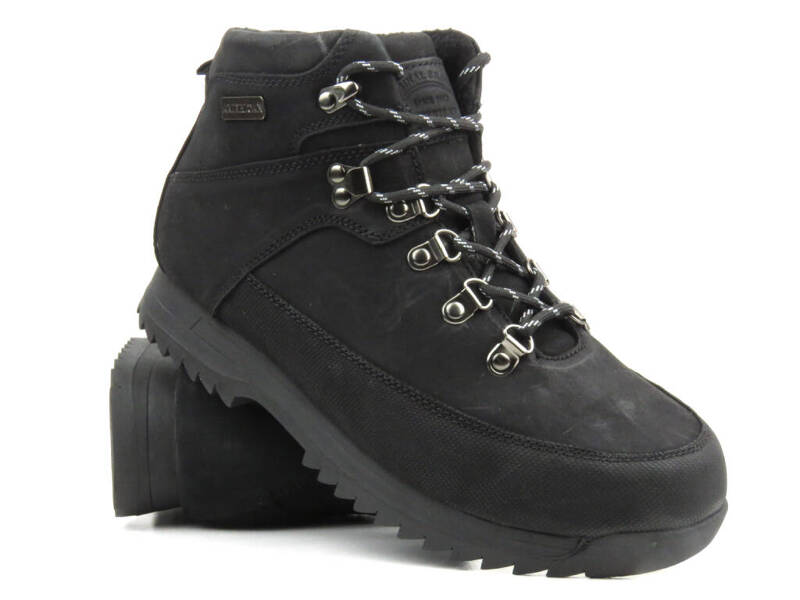 Trekingové, pánské zimní boty s teplou podšívkou - AMERICAN CLUB CY 92/23, černé