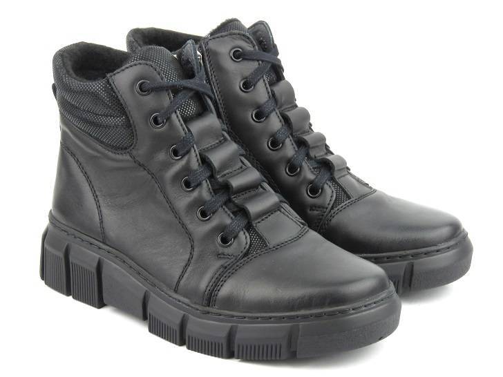 Zateplené dámské sportovní boty - HELIOS Komfort 562S, černé