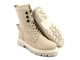 Kožené boty, dámské zateplené boty - Marco Tozzi Marco Tozzi 2-26296-41, krémové
