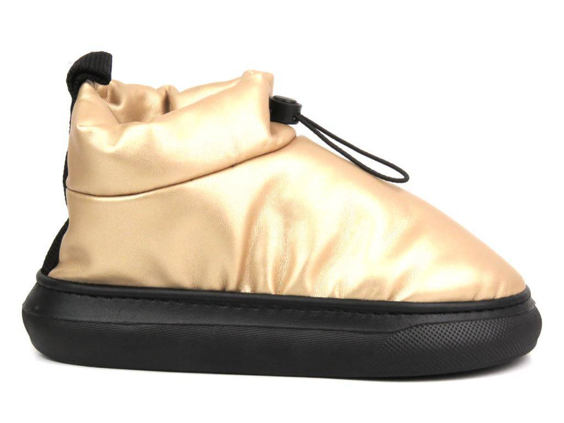 Eskymák, mukluk, dámské boty - Venezia AND31, zlatá