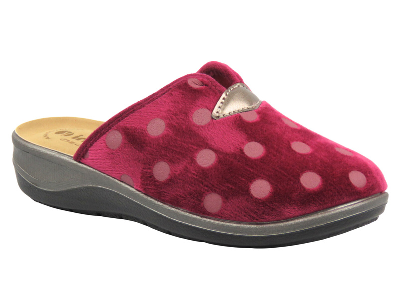 Dámské domácí pantofle Inblu OD‑14, vínové