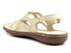 Dámské sandály z přírodní kůže - Helios Komfort 662, perleť