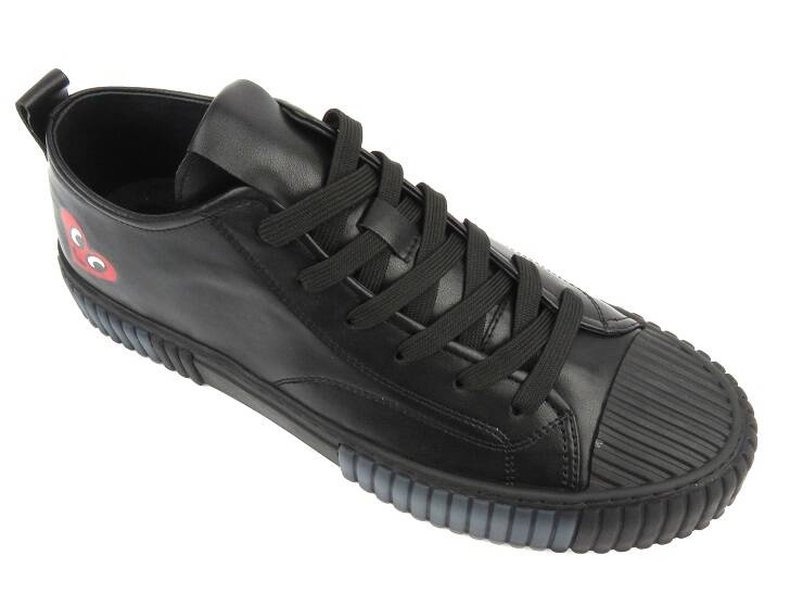 Pánské kožené tenisky - JOHN DOUBARE HD19958V1-6A, černé