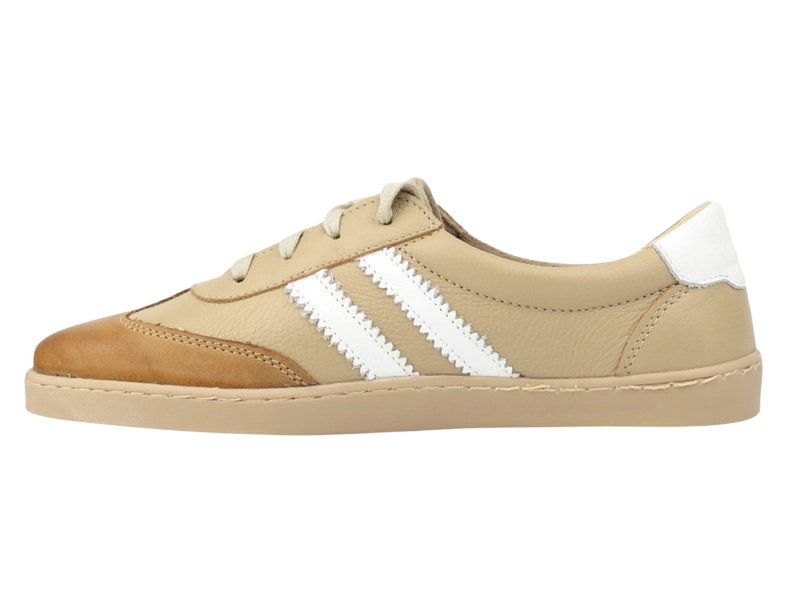 Dámské barefoot boty z pravé kůže Helios Komfort 469, světle hnědé