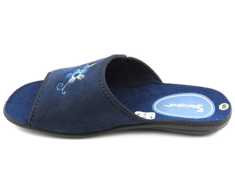 SANIPUR 10-01 dámské pantofle, tmavě modrá