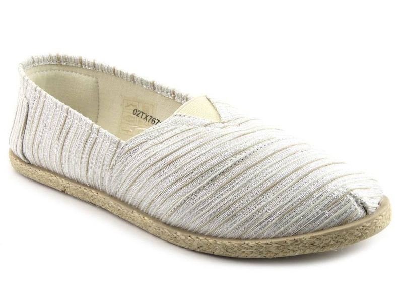 Dámské espadrilky NEWS 02TX76709, béžové