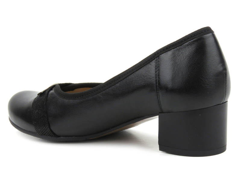 Pohodlné lodičky na vysokém podpatku - GALANT 462, černé