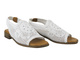 Pohodlné dámské sandály Nika Comfort 0117-13003, bílé