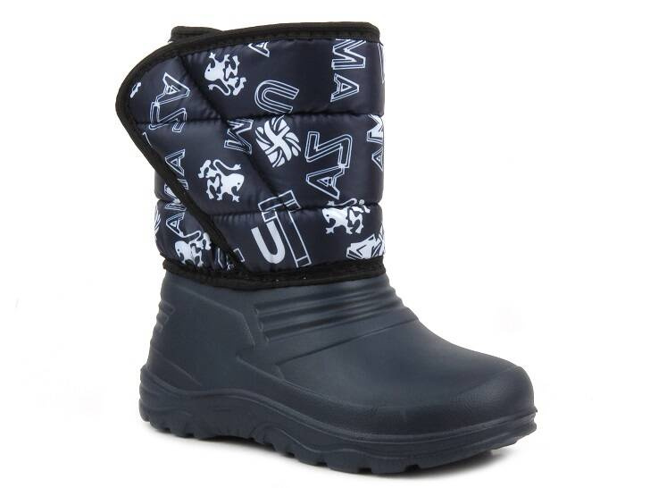 Dětské sněhule - Realpaks DC-8/2, tmavě modrá