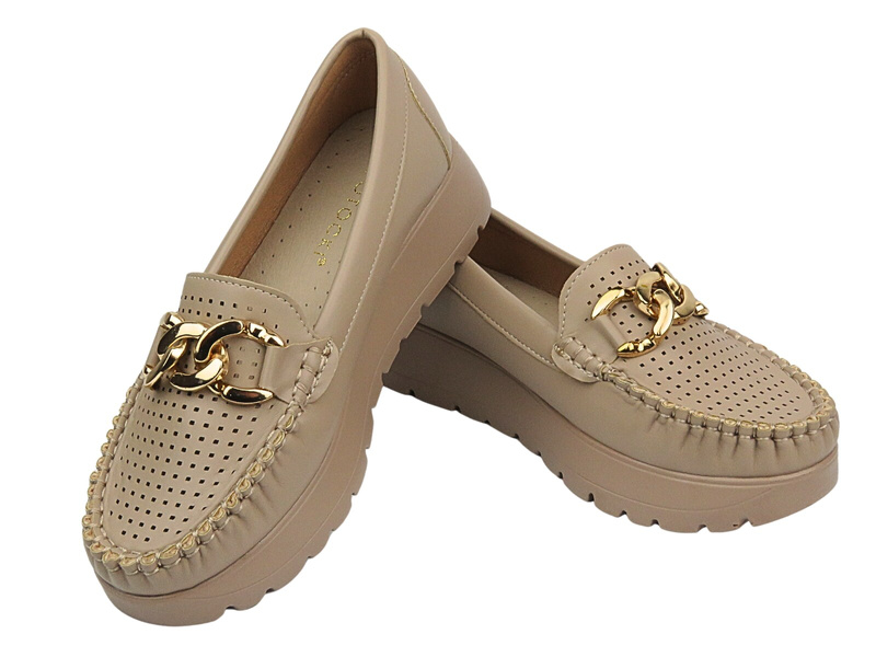 Dámské ploché žabky - Potocki 23-21007, černé