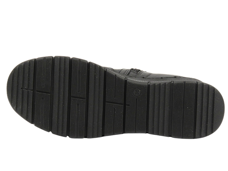 Pohodlné vysoké dámské kotníkové boty - AXEL 4476, černé