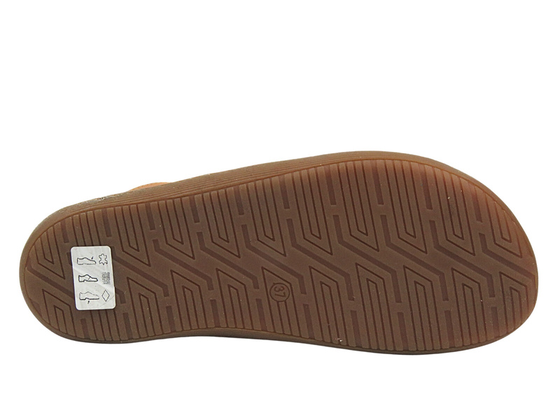 Dámské barefoot kotníkové boty Helios Komfort 501P, světle hnědé, minimalistické