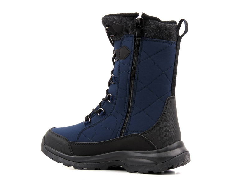 Vysoké zimní boty, dámské sněhule DK TECH SoftShell 2105, tmavě modrá