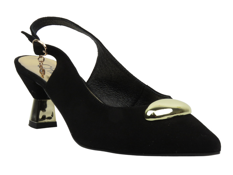 Elegantní dámské lodičky - CheBello 4659, černé