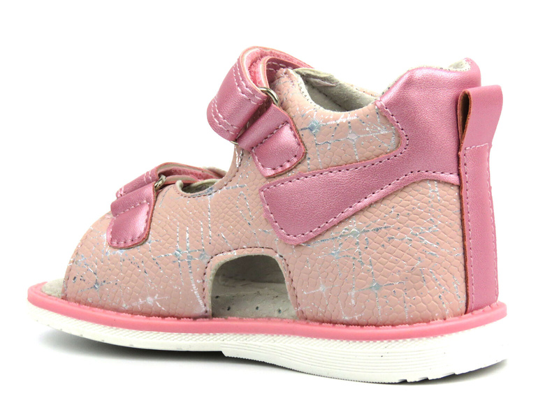 Dětské sandály s uzavřenou patou - AMERICAN CLUB XD 13/21, růžové