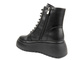Sokolski boty Z24-478 Black with Zip Přírodní kůže