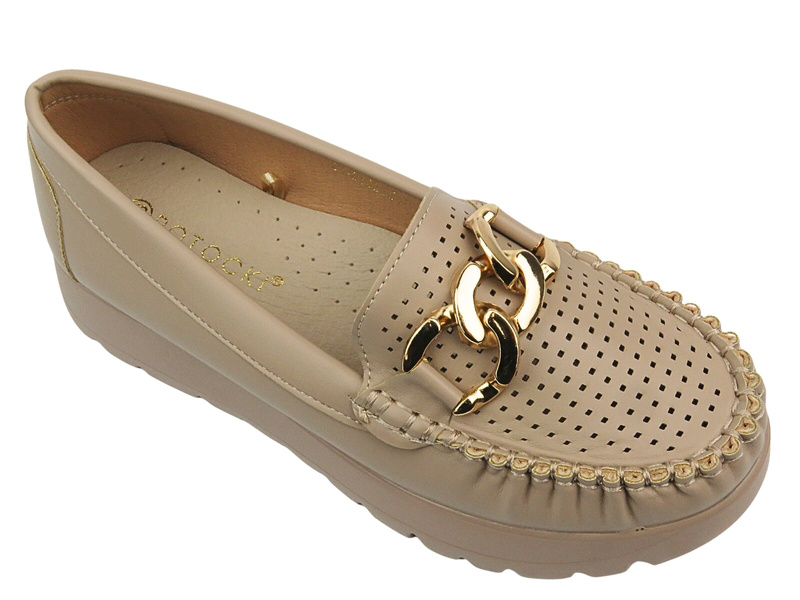 Dámské ploché žabky - Potocki 23-21007, černé