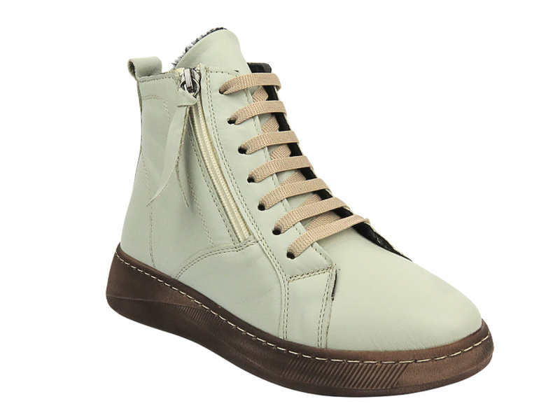 Pohodlné dámské kotníkové boty VACARO 3.982.803, šedé