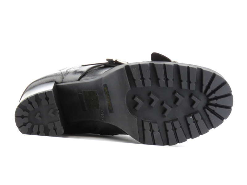 Dámské kotníkové boty na podpatku - Venezia 4746, černé