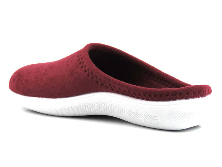 Dámské pantofle s ozdobnými krystaly - INBLU BS-46, švestka