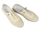 Dámské kožené nízké boty Nika Comfort 0303-126, béžové