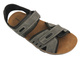 Pánské sandály memphis 1532-003, šedé