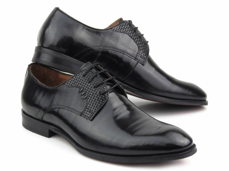 Vysoce kvalitní pánská společenská obuv JOHN DOUBARE Y353-24-434, černá