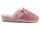 Teplé dámské pantofle, puberťačky - americké SL05/23, růžové