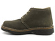 Pánské boty pro mládež z přírodní kůže - HELIOS 606, olivová