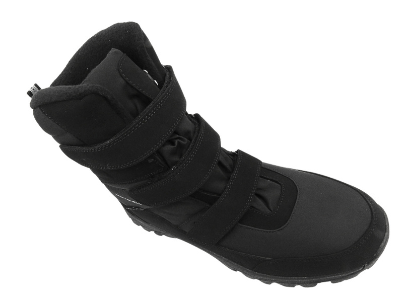 Pánské sněhule, trappery - AMERICAN CLUB Softshell SN 49/24, černé