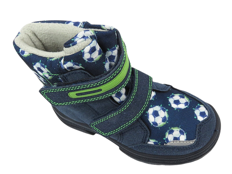 Dětské Sněhule - BEFADO 615X004, Tmavě Modré na Suchý Zip