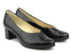 Dámský patent, texturované lodičky - Pesco 2056, černé