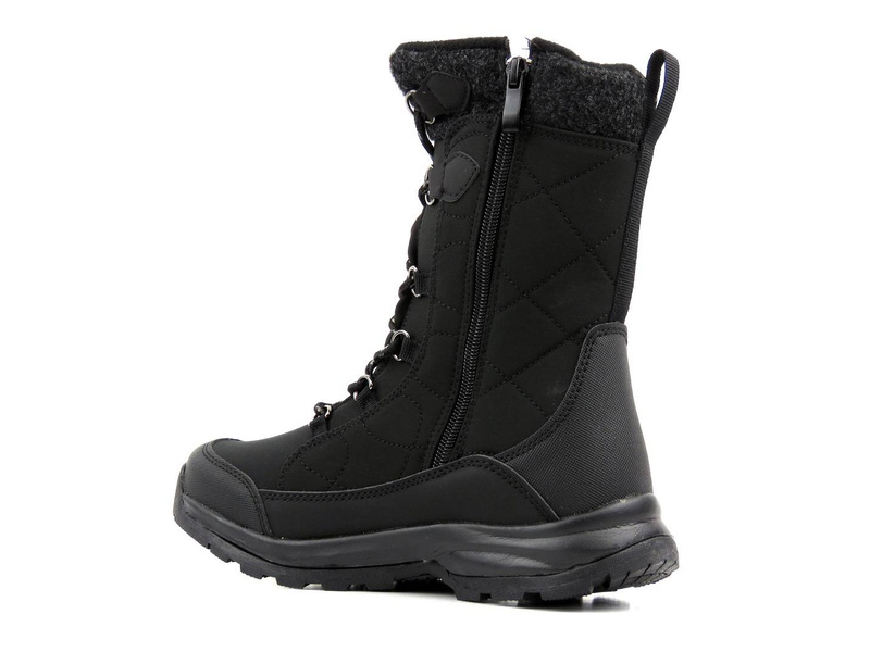 Vysoké trekingové, dámské sněhule DK TECH SoftShell 2105, černé