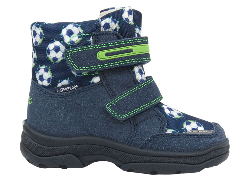 Dětské Sněhule - BEFADO 615X004, Tmavě Modré na Suchý Zip