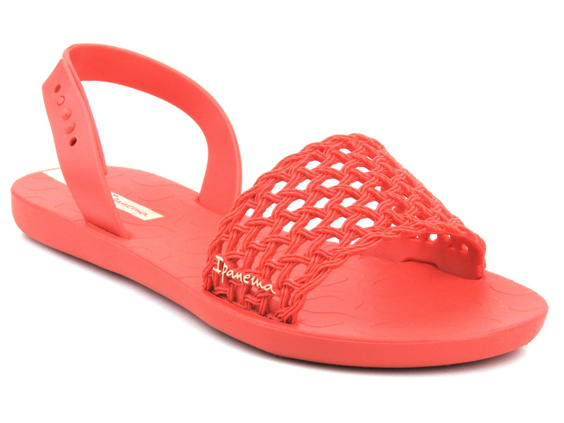 Veganské dámské sandály - IPANEMA 82855, červené
