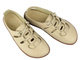 Dámské kožené nízké boty Barefoot Helios Comfort 438B Ecru