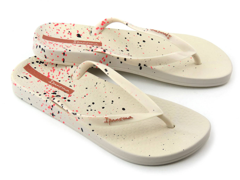 Nepromokavé dámské žabky Ipanema 26592, béžová s růžovou