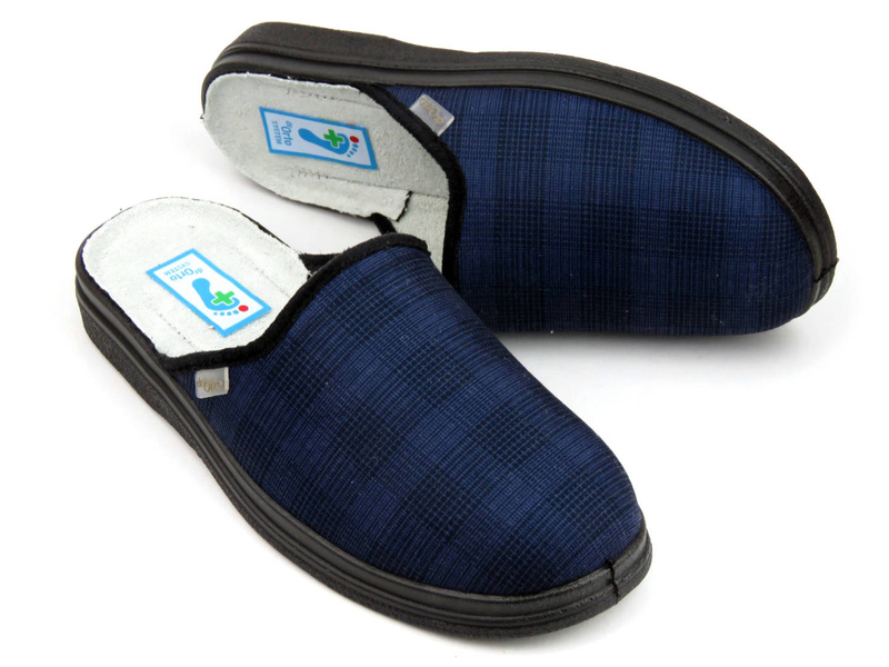 Pánské preventivní a zdravotní pantofle Befado Dr Orto 132M015, tmavě modrá